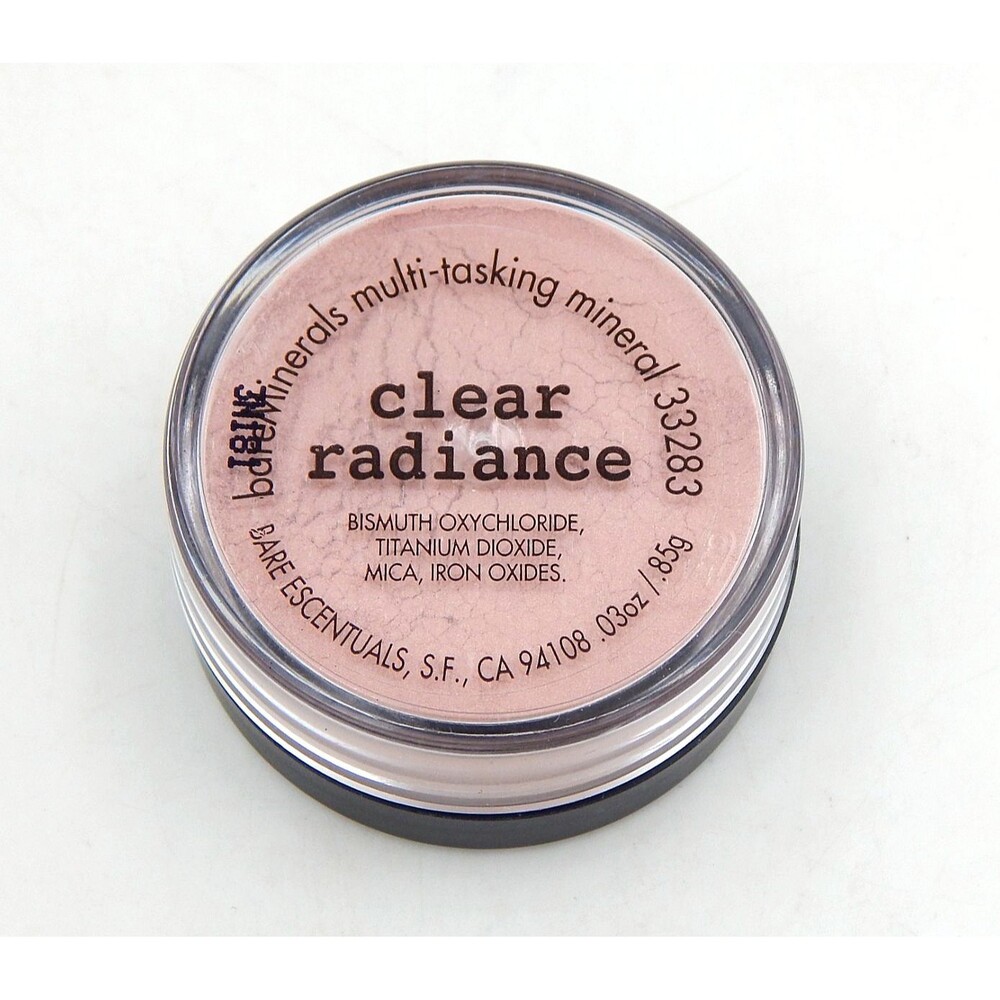 bareMinerals I.D. CLEAR RADIANCE Loose Powder .03 OZ Face Color New Sealed